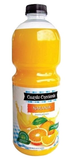 CUARTO CRECIENTE JUGO NARANJA 1.5 LTS