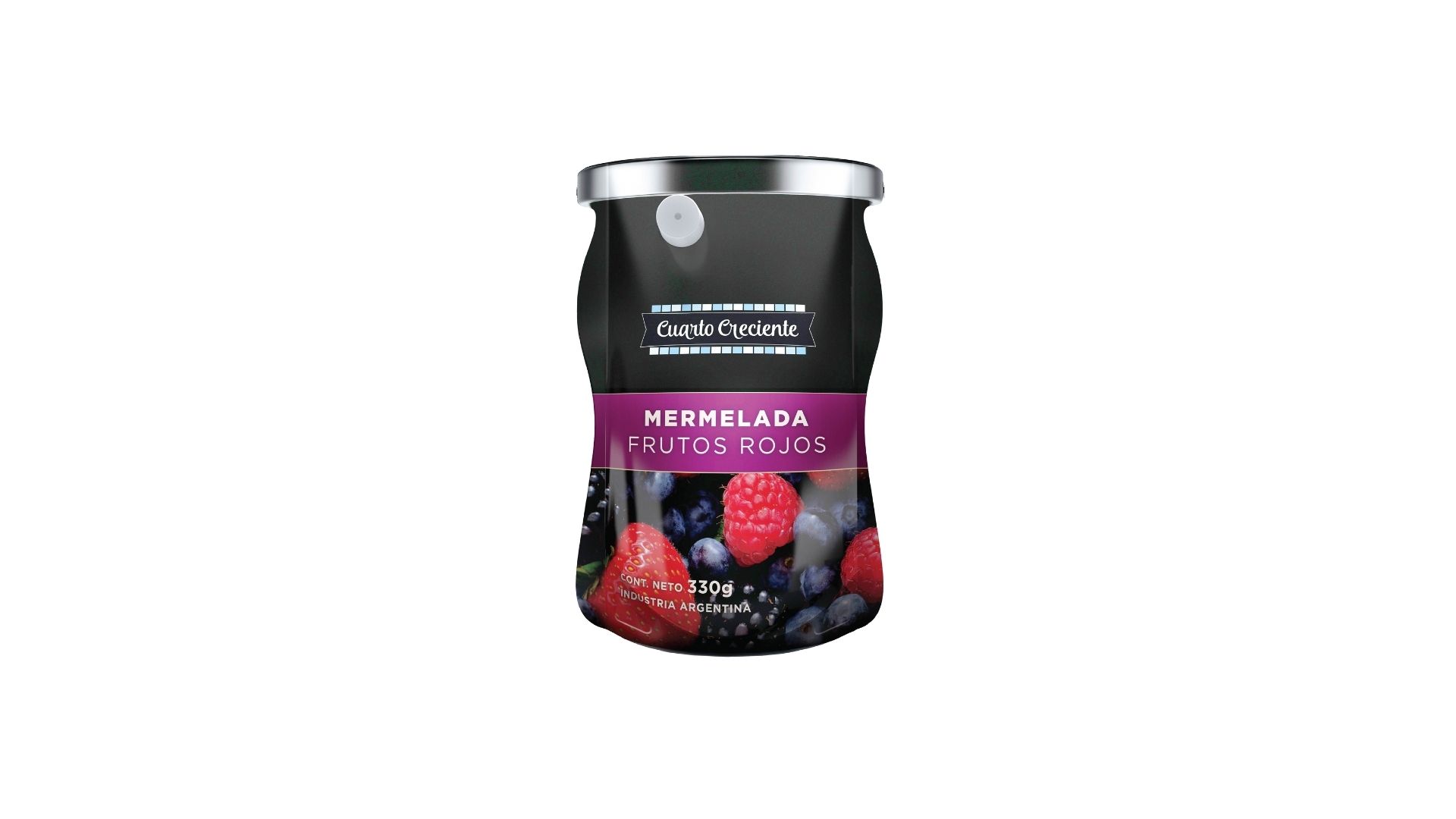 CUARTO CRECIENTE MERMELADA FRUTOS ROJOS DOYPACK 330 GRS