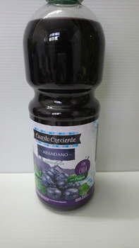 CUARTO CRECIENTE JUGO ARANDANO CON CHIA 1.5 LT