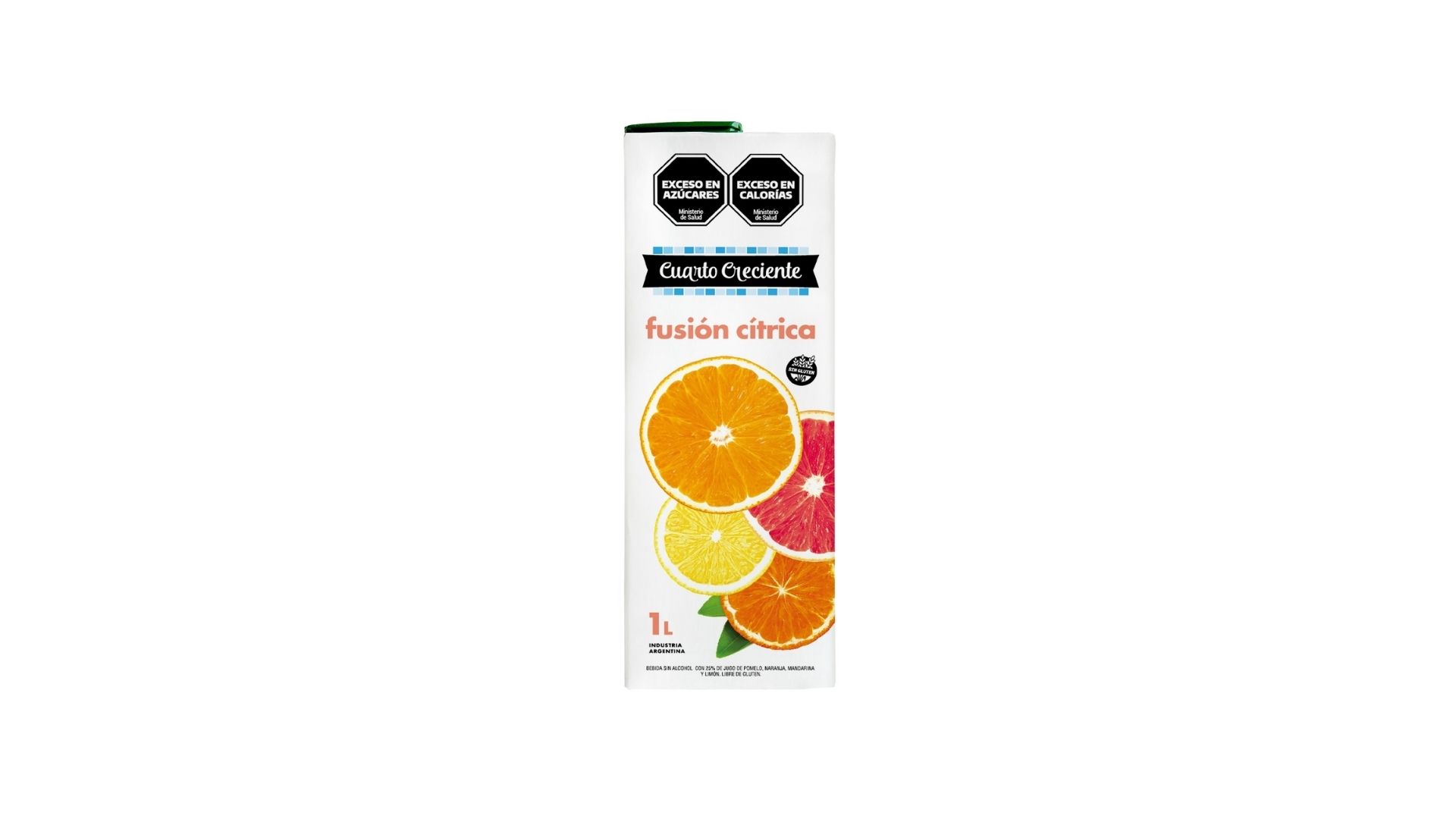 CUARTO CRECIENTE JUGO FUSION CITRICA TETRA 1 LT