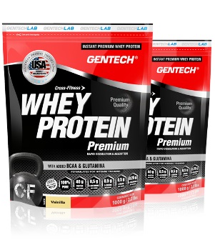 Gentech WHEY PROTEIN PREMIUM VAINILLA 500 grs
