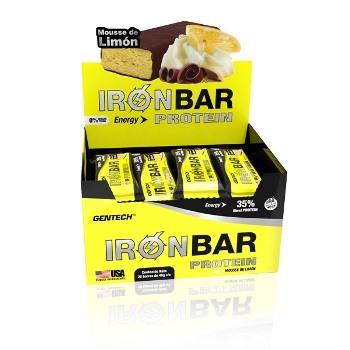 Gentech IRON BAR LIMON 20 unid
