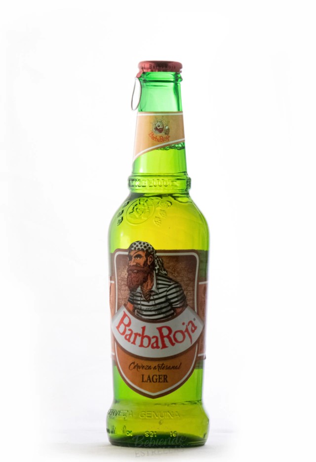 BARBAROJA CERVEZA LAGER 330 CC