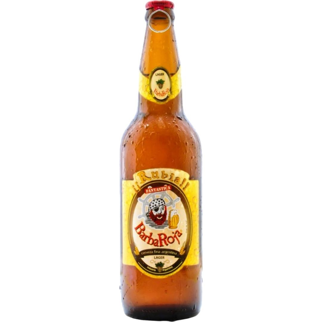 BARBAROJA CERVEZA LEMON 330 CC