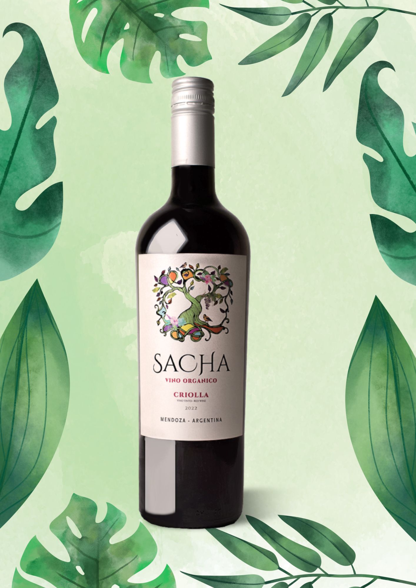 SACHA VINO ORGANICO CRIOLLA 750 ML
