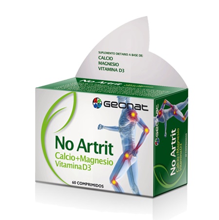 GEONAT NO ARTRIT CA+MG+ VITD 60 comp