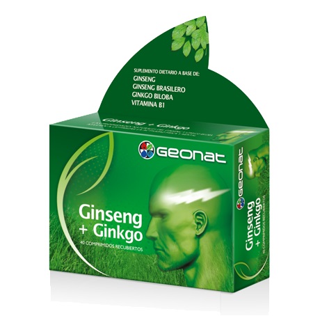 GEONAT GINSENG + GINGKO 40 comp