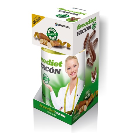 GEONAT FREE DIET YACON 120 caps