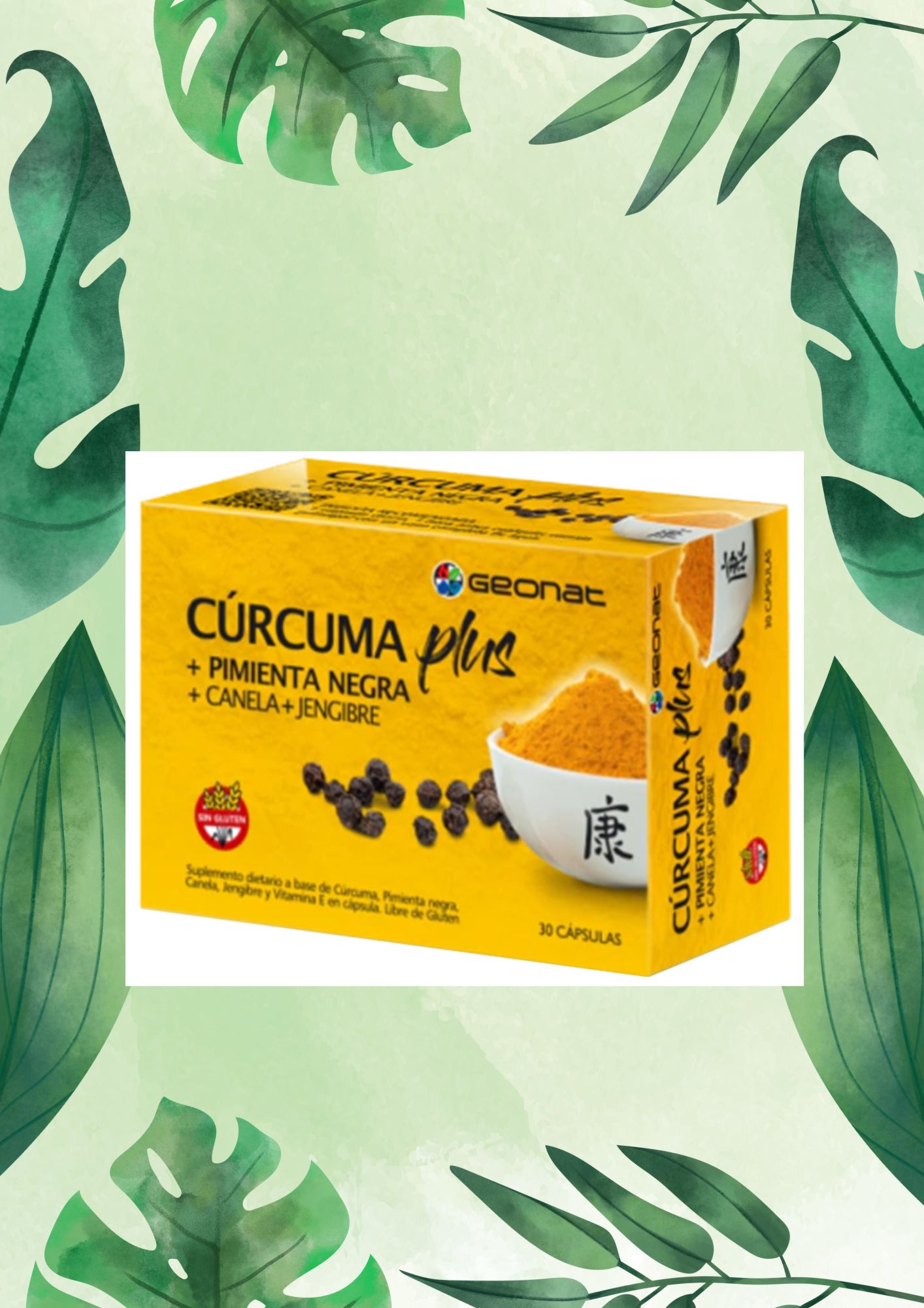 GEONAT CURCUMA PLUS 30 CAPS