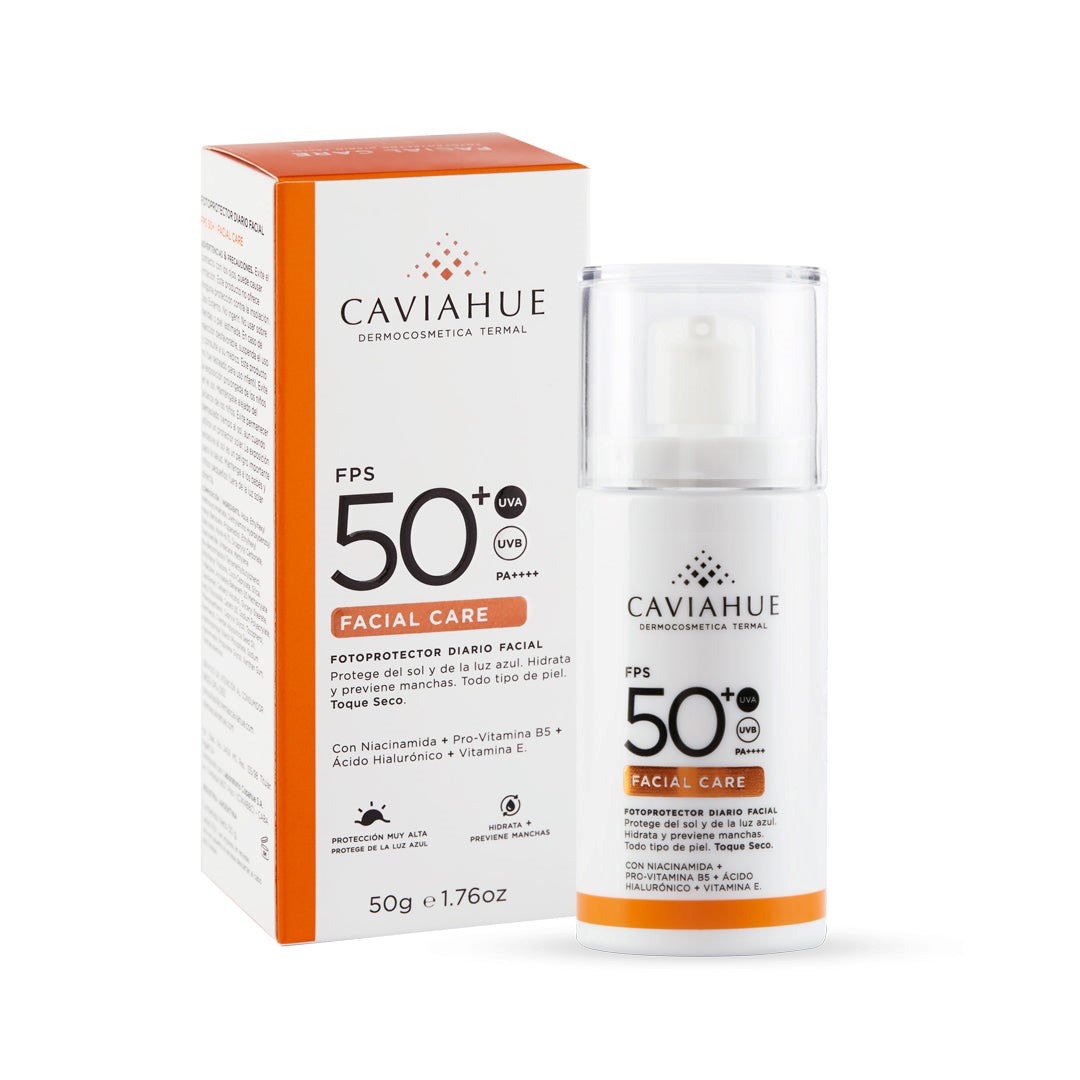 CAVIAHUE PROTECTOR SOLAR FPS50 + FAC CARE