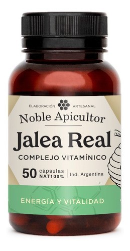 Noble Apicultor CAPSULAS JALEA REAL 50 caps