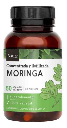 NATIER MORINGA 50 CAPS