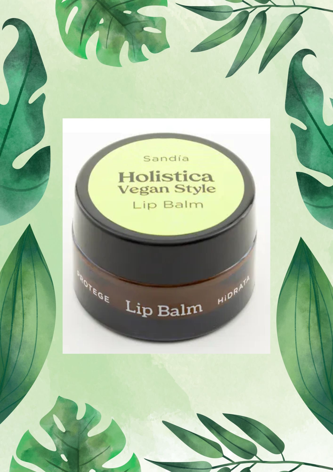 BOTANIKA HOLISTICA VEGAN LIP BALM MORINGA Y MANTECA DE KARITE 18 GRS