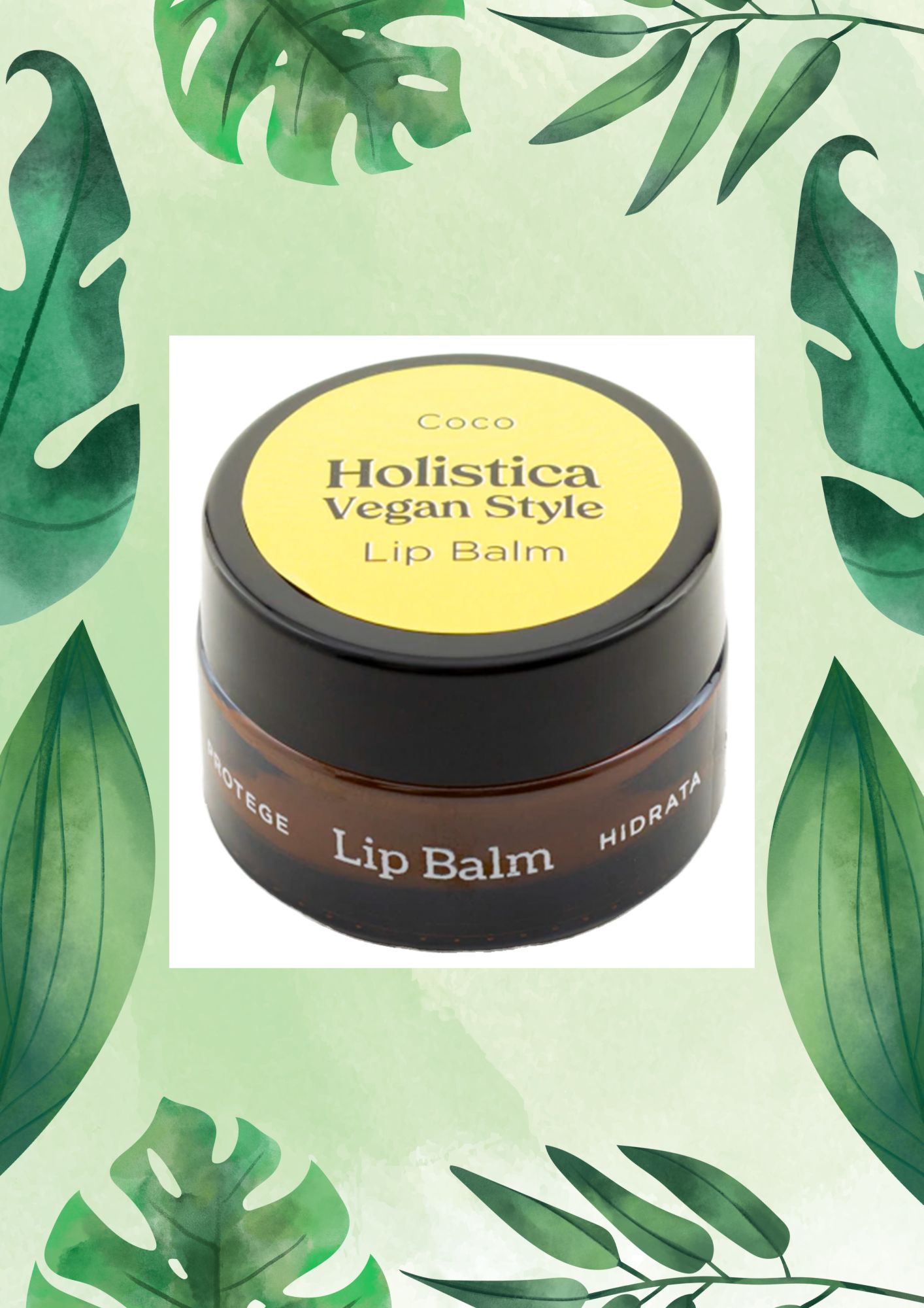 BOTANIKA HOLISTICA VEGAN LIP BALM NUEZ DE LA INDIA Y COCO 18 GRS