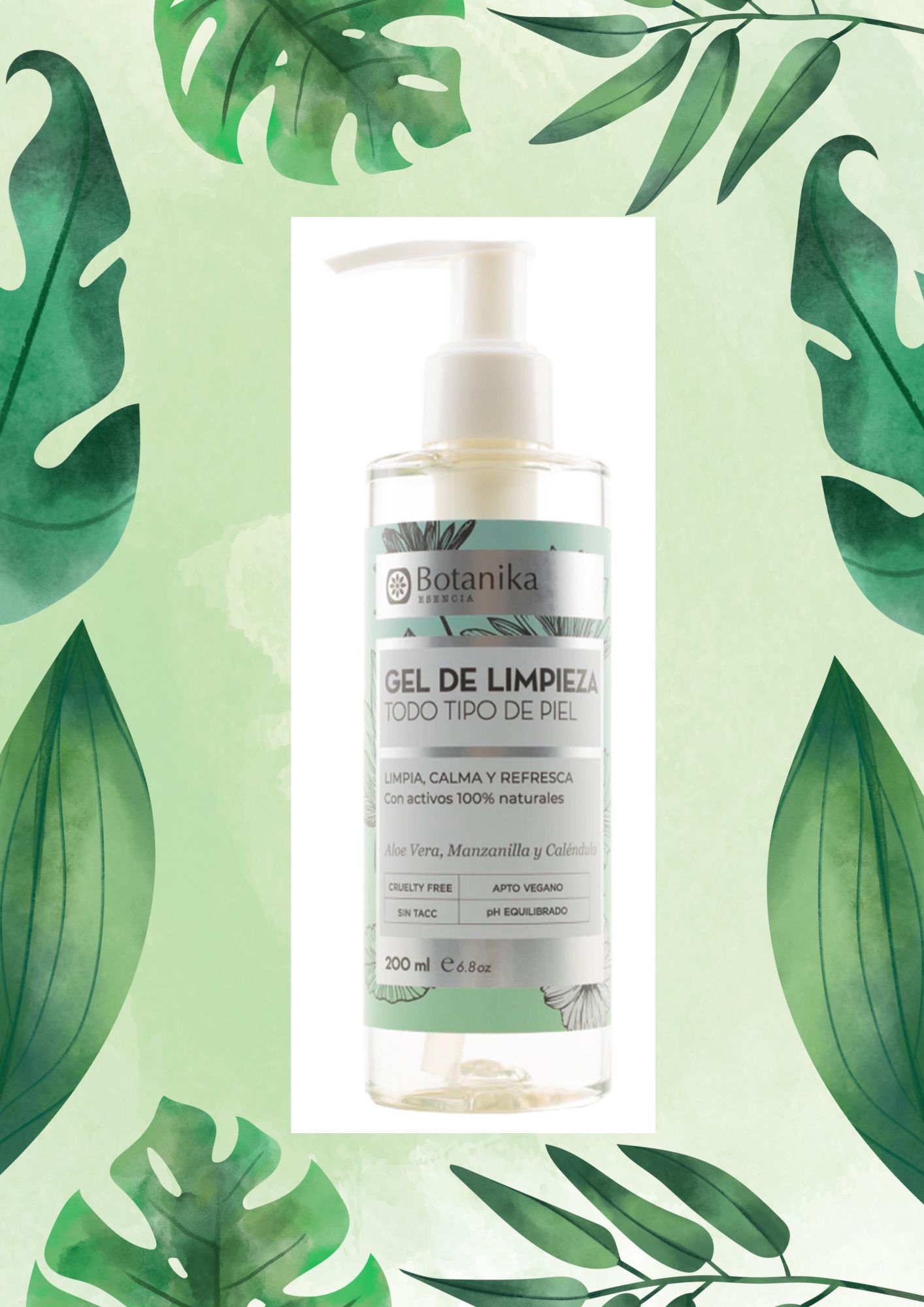 BOTANIKA GEL DE LIMPIEZA 200 ML