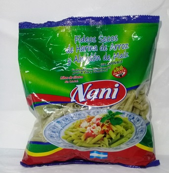 Nani FIDEOS FORTIF. ESPINACA 350 grs