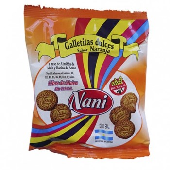Nani GALLETITAS FORTIF. NARANJA 90 grs