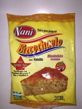 Nani BIZCOCHUELO VAINILLA 300 grs