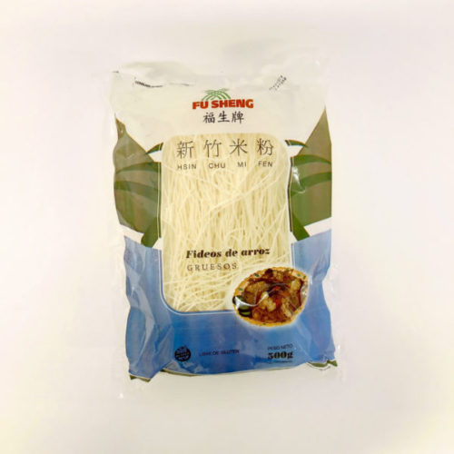 Fu Sheng FIDEOS DE ARROZ GRUESOS 500 grs