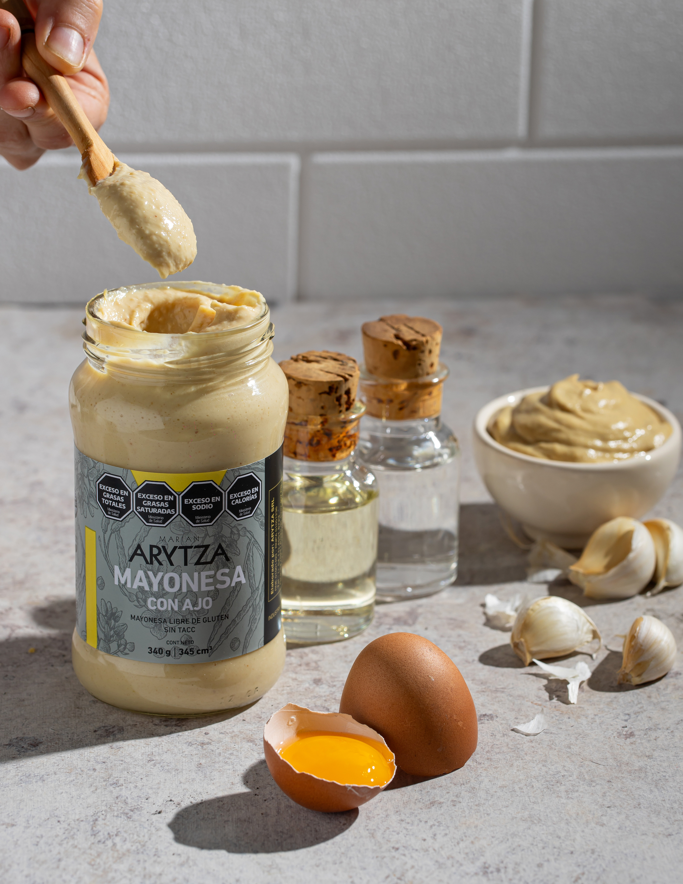 ARYTZA MAYONESA CON AJO 340 GRS