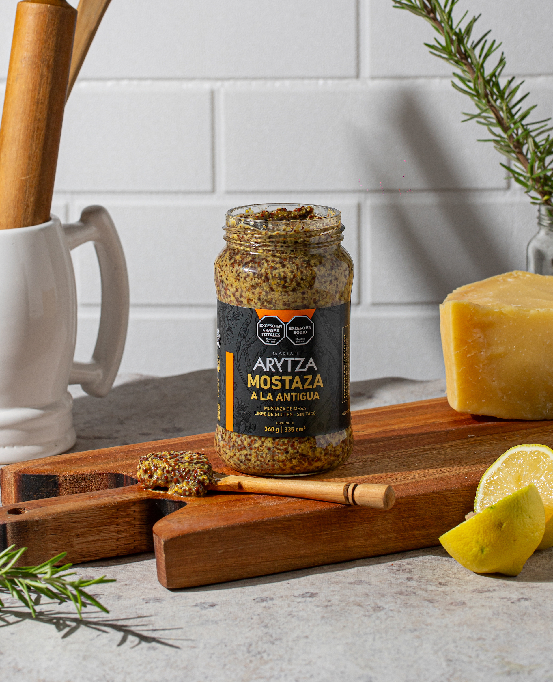 ARYTZA MOSTAZA ANTIGUA 360 GRS