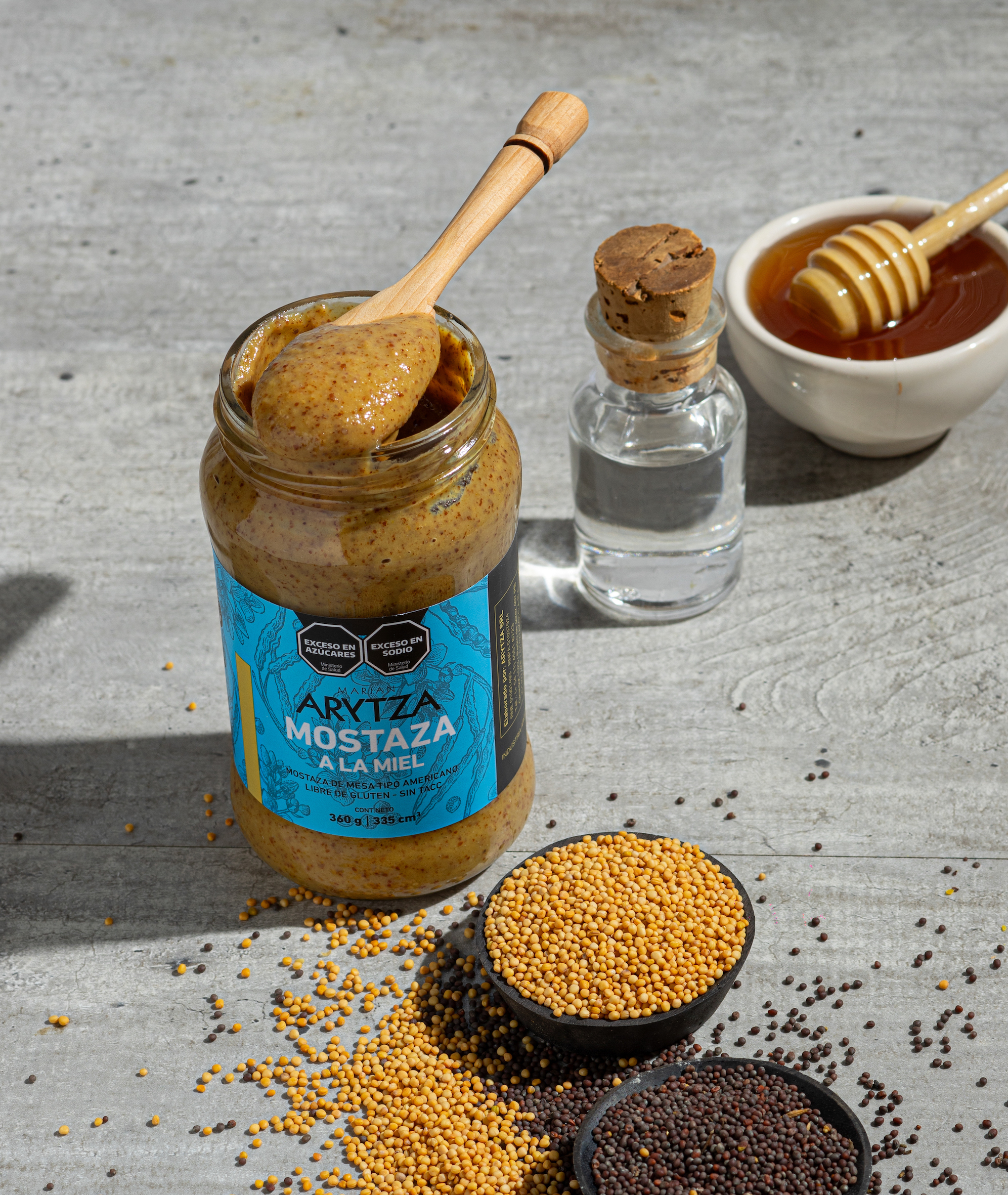 ARYTZA MOSTAZA A LA MIEL 360 GRS