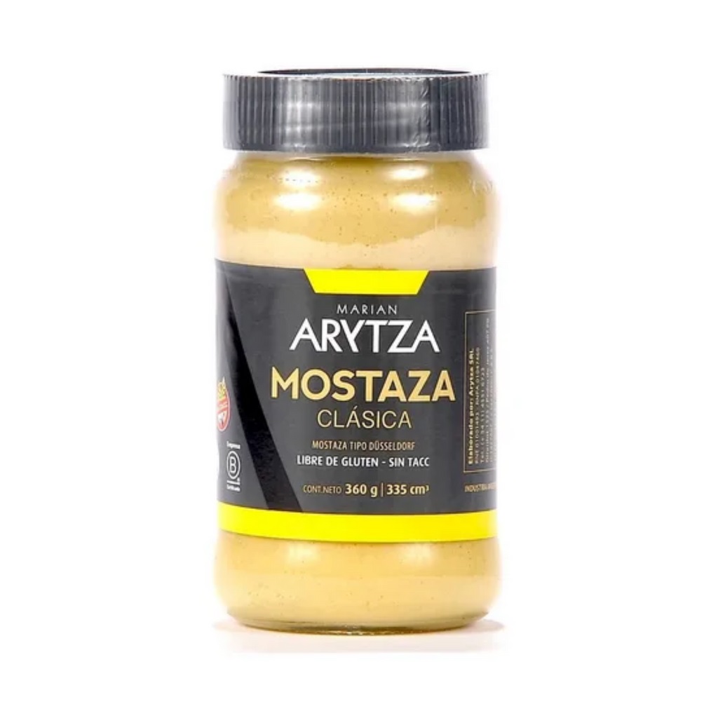 ARYTZA MOSTAZA CLASICA 360 GRS