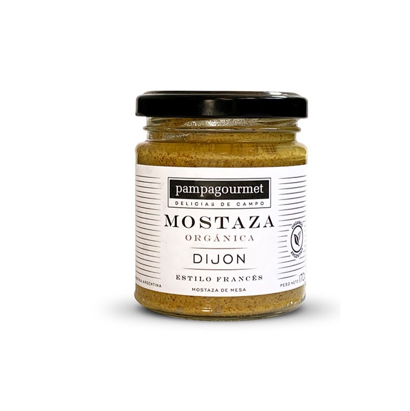 PAMPAGOURMET MOSTAZA DIJON ORG 170 GRS