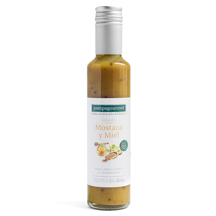 PAMPAGOURMET MOSTAZA Y MIEL 300 GRS