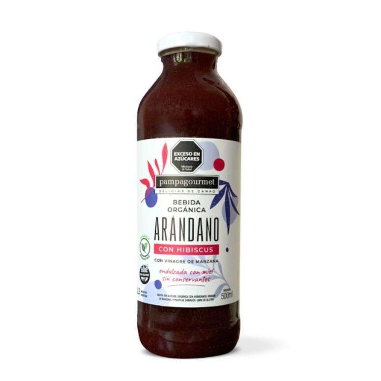 PAMPAGOURMET JUGO ARANDANO CON VINAGRE 500 ML