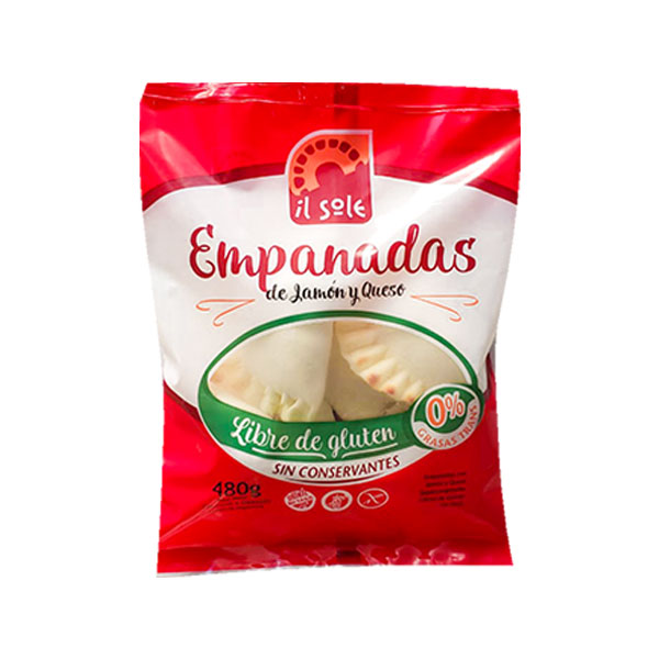 Il Sole EMPANADAS JAMON Y QUESO 6 unid