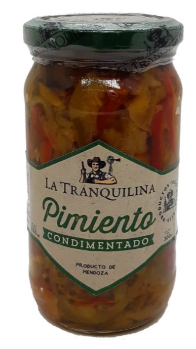 LA TRANQUILINA PIMIENTOS COND 330 GRS