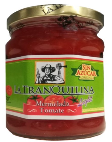 LA TRANQUILINA MERM TOMATE LIGHT 330 GRS