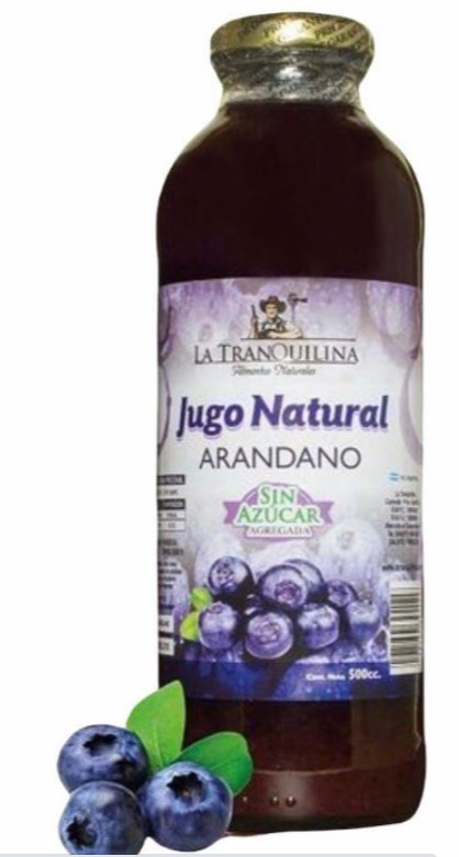 LA TRANQUILINA JUGO ARANDANO 500 ML