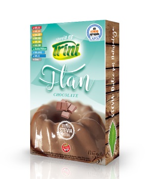 Trini FLAN C/STEVIA CHOCOLATE 25 grs