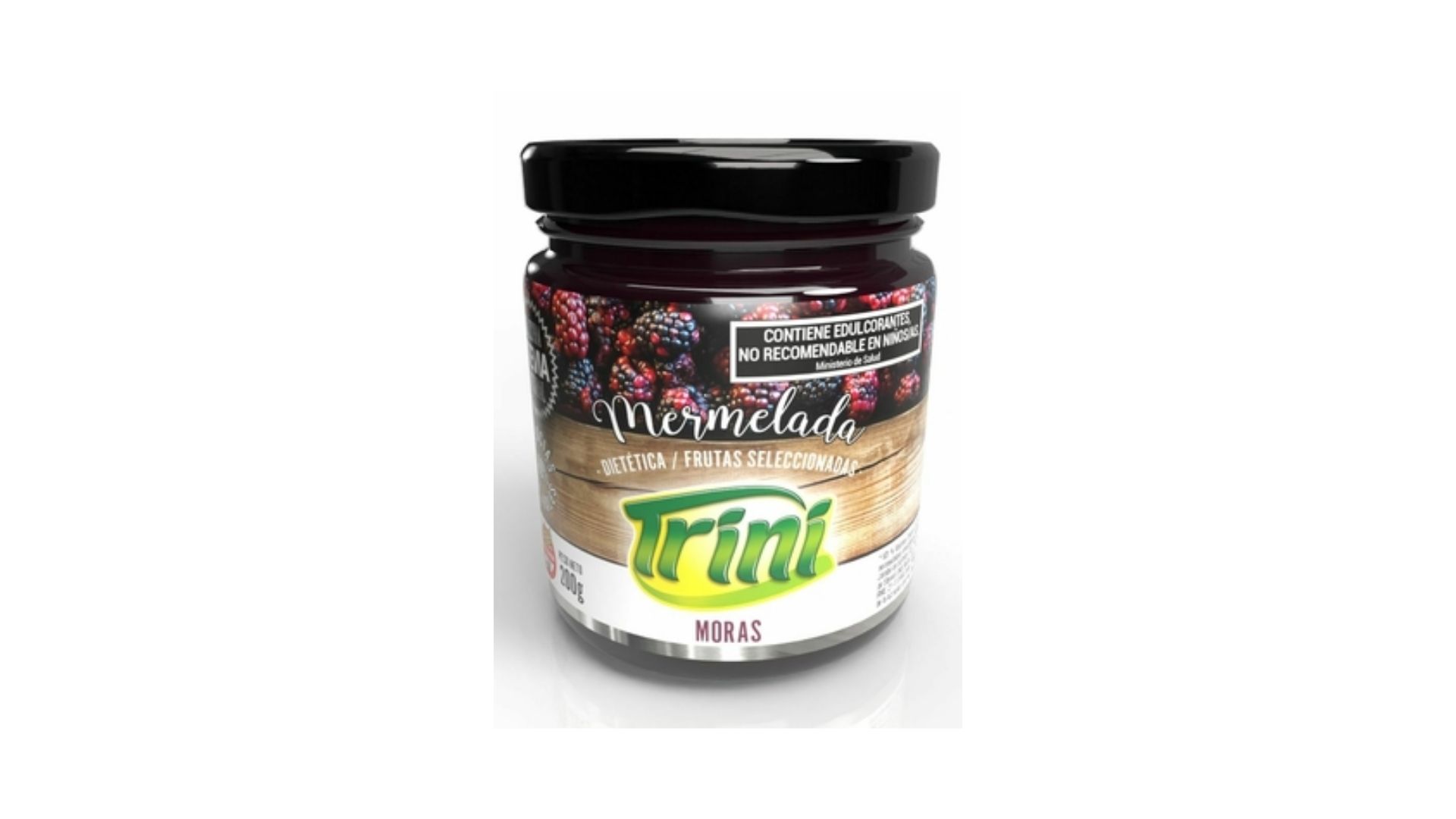 Trini MERMELADA DE MORAS 200 grs.