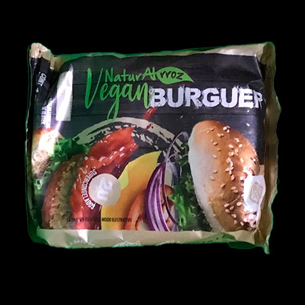 NATURALRROZ VEGAN BURGER LENTEJA 2 UNID