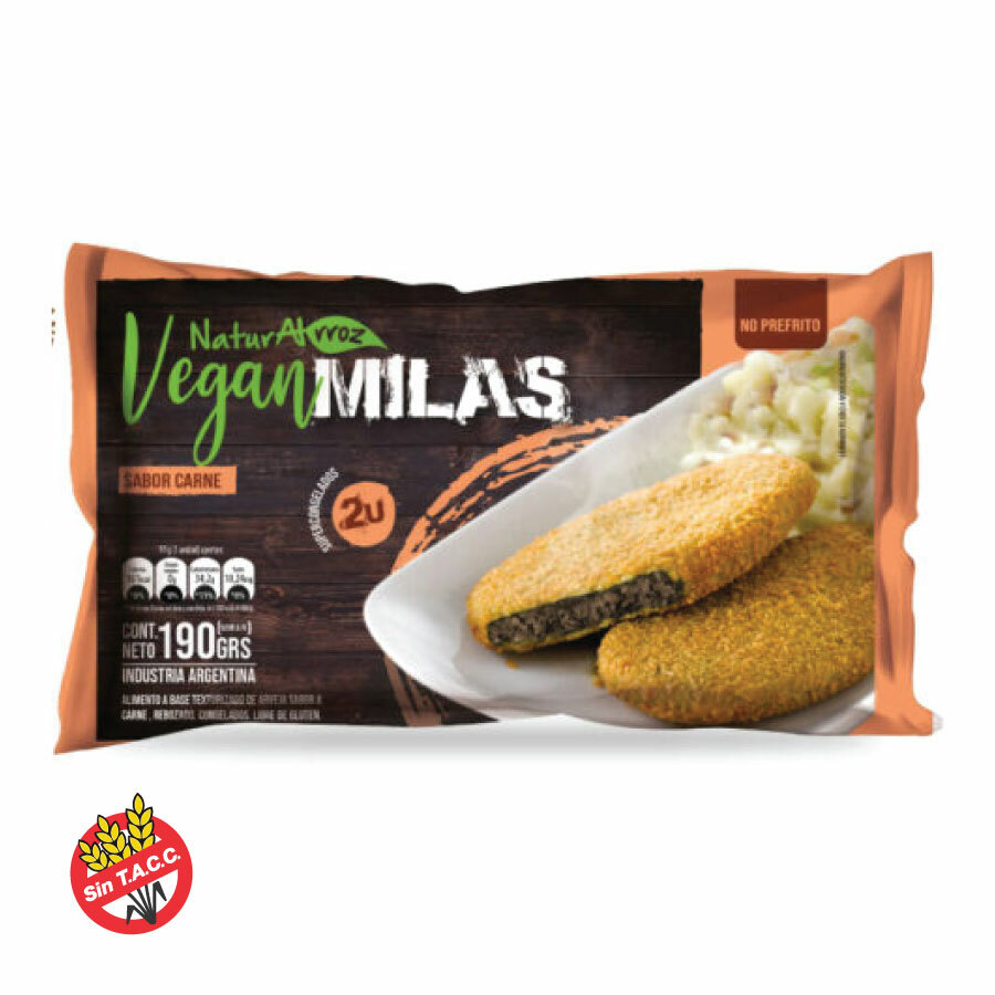 NATURALRROZ VEGAN MILA CARNE 2 UNID