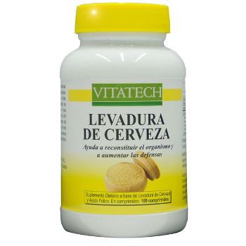VitaTech LEVADURA DE CERVEZA 100 comp