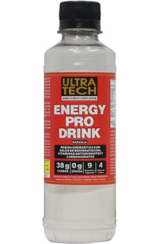 Ultra Tech ENERGY PRO DRINK NARANJA 40 grs
