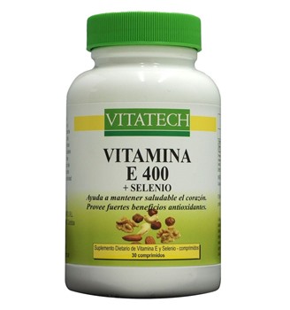 VitaTech VITAMINA E + SELENIO 30 comp