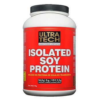 Ultra Tech ISOLTED SOY PROTEIN VAINILLA 500 grs