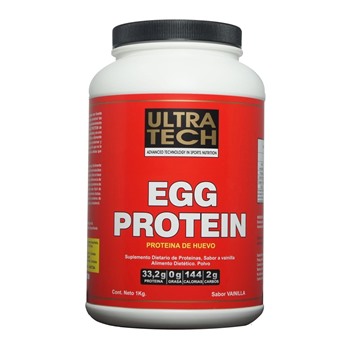 Ultra Tech EGG PROTEIN VAINILLA 1 Kg