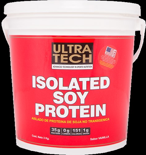 Ultra Tech ISOLATED SOY PROTEIN VAINILLA 3 kg