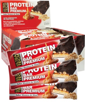 Ultra TECH PROTEIN BAR PREMIUM 12 unid x 75 grs