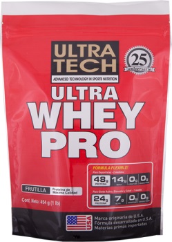 Ultra Tech WHEY PRO FRUTILLA 454 grs