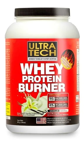 ULTRA TECH WHEY PROTEIN BURNER VAINILLA 907 GRS