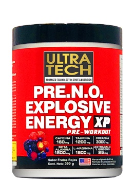 ULTRA TECH PRE.N.O ENERGY XP 390 GRS F. ROJOS