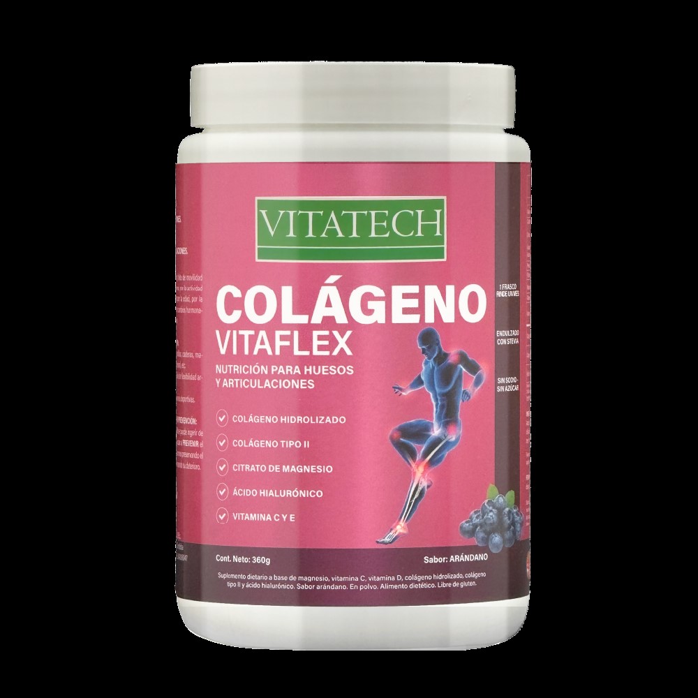 VITATECH COLAGENO VITAFLEX ARANDANO 360 GRS