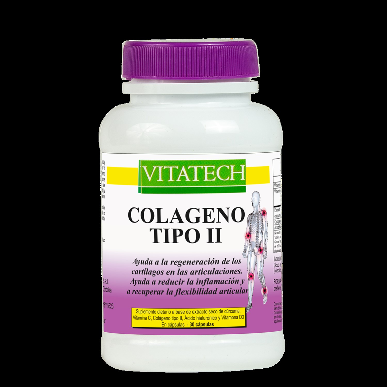 VITATECH COLAGENO II 30 CAPS